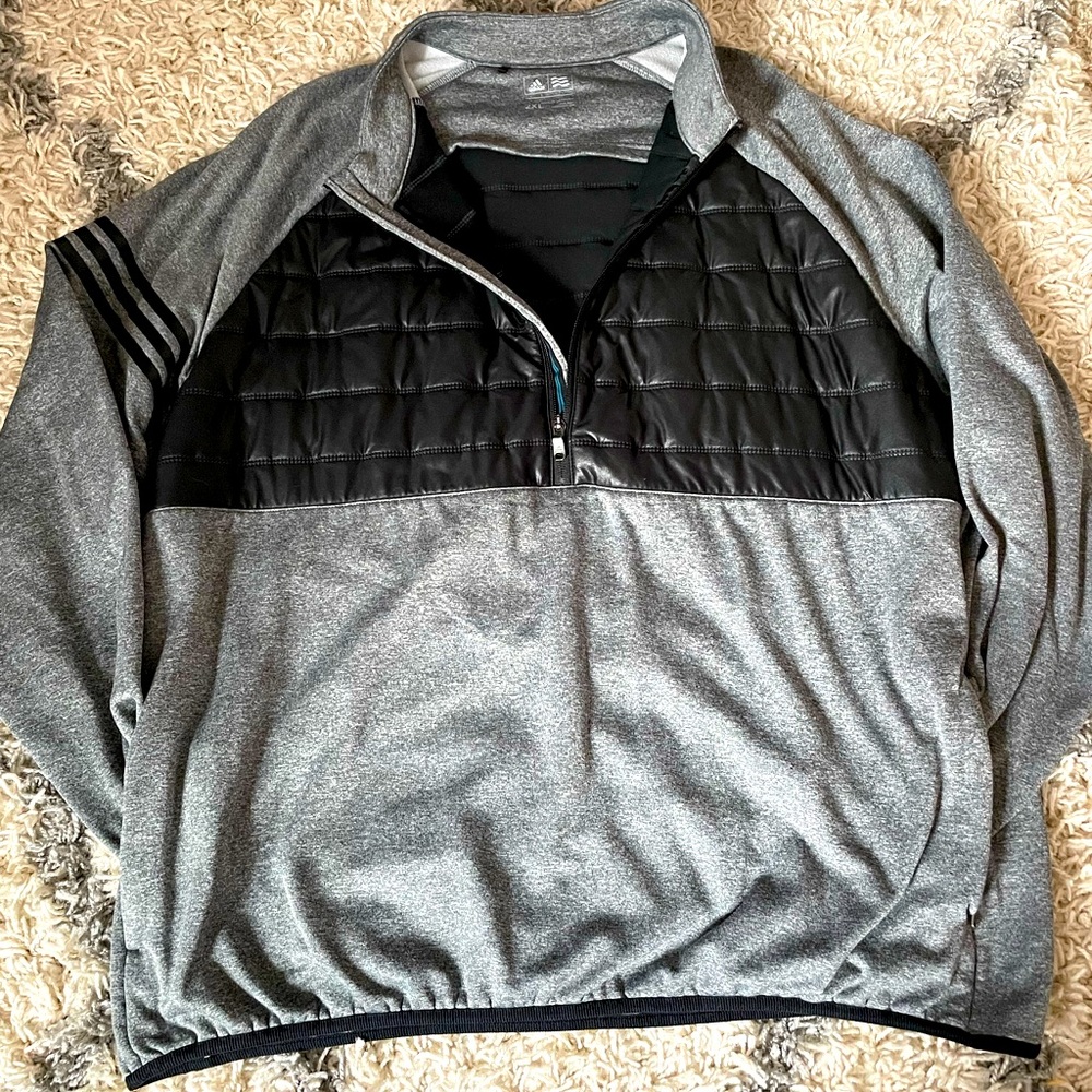 Adidas men’s quarter zip jacket